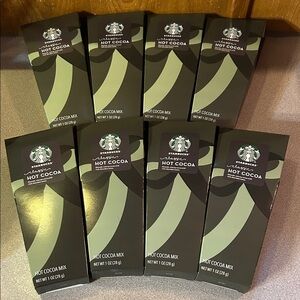 8 Pkgs Starbucks Hot Cocoa Mix